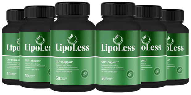 Lipo Less Lipoless six bottle weight loss discount package